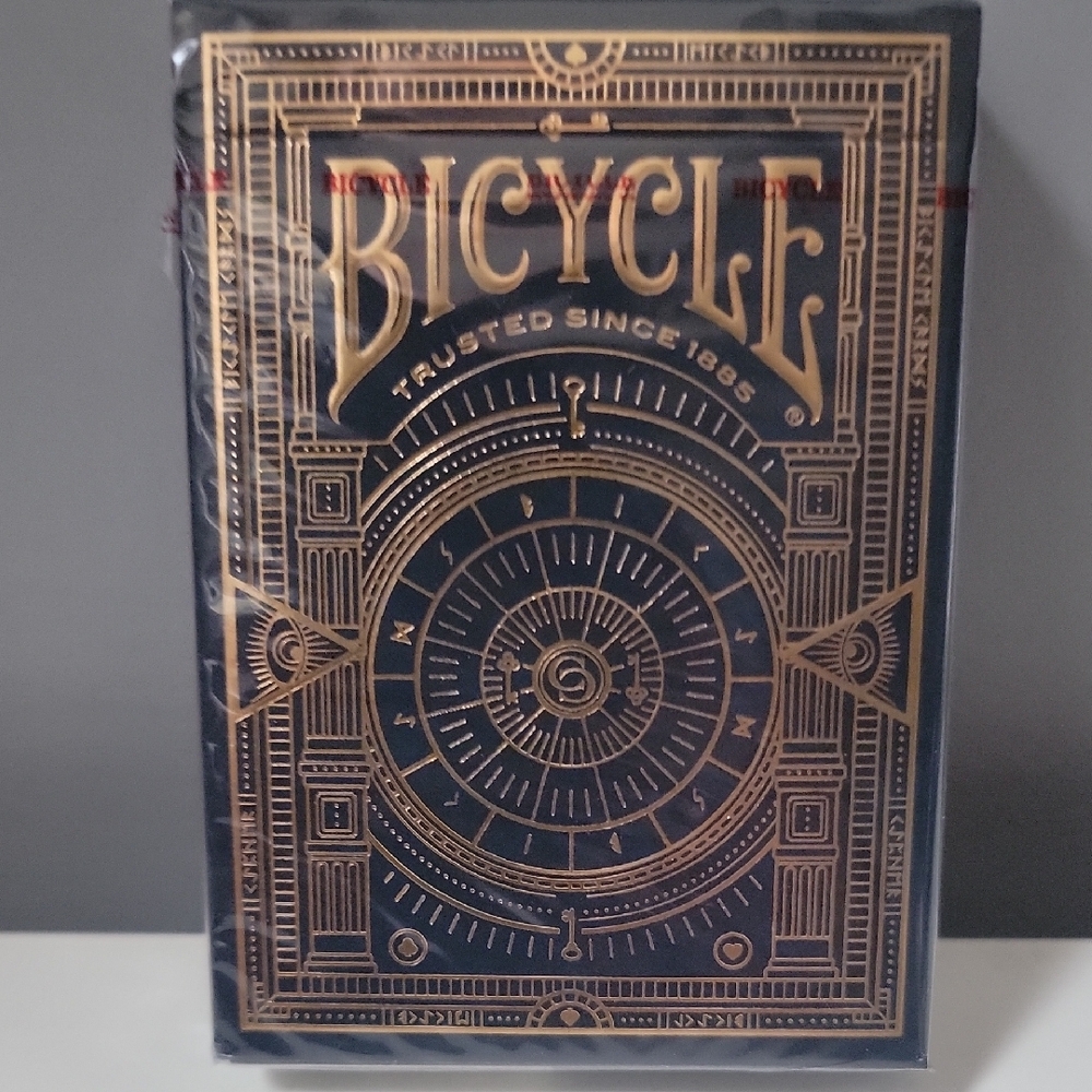 Bicycle Playing Cards with Gold Design